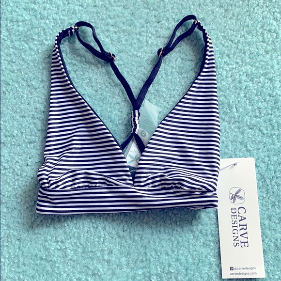 Carve Designs Other - NWT Reversible Horizon/Black Marbella Rev. Top